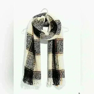 Madewell plaid  scarf